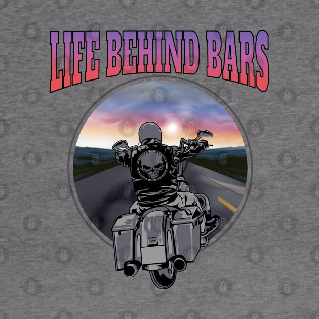 Life behind bars, Live to ride, born to ride, badass biker by Lekrock Shop